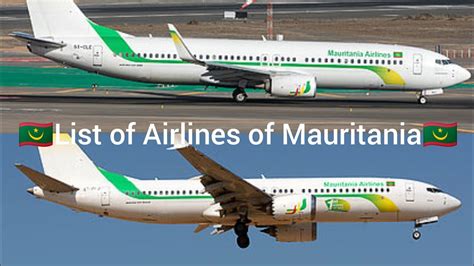 List Of Airlines Of Mauritania Aviation Bd Youtube