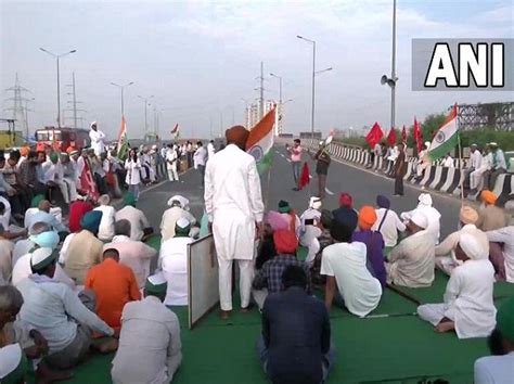 Bharat Bandh Hundreds Of Farmers Block Highways In Punjab Haryana Current Affairs News