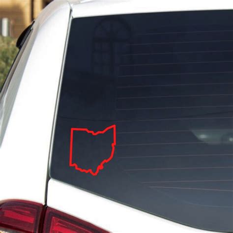 Ohio State Car Decal - Etsy