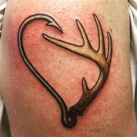 75 Cool Fish Hook Tattoo Ideas Hooking Yourself With Ink Worth