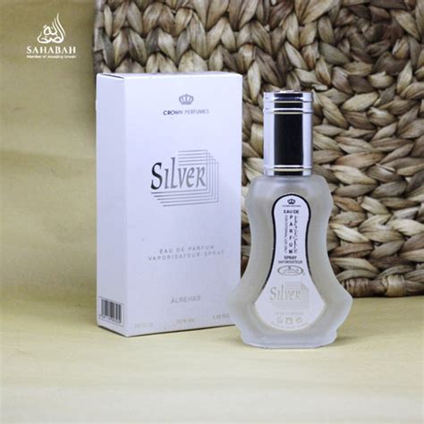 Jual Parfum Al Rehab Silver Botol Spray Ml Original Silver Roll