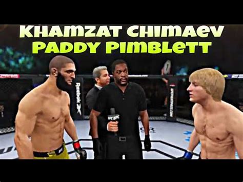 Ufc Khamzat Chimaev Vs Paddy Pimblett Most Brutal Ufc Mma