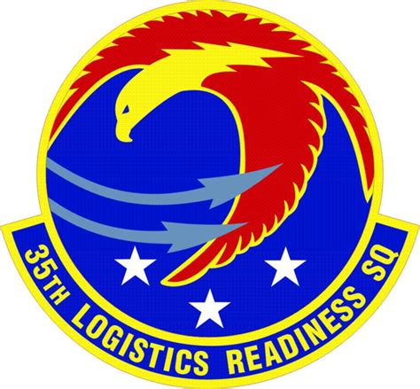 Coat Of Arms Crest Of 35th Logistics Readiness Squadron US Air Force Png