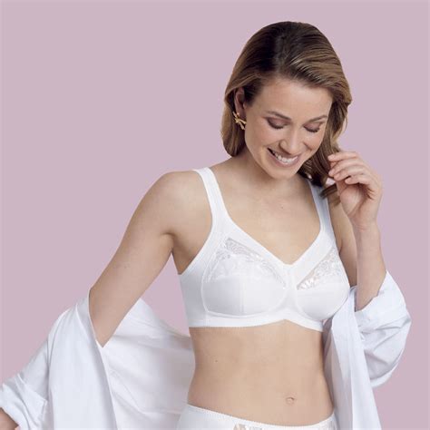 Anita Care Safina Mastecomy Bra For Large Bust White Oncovia