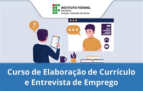 Ifro Campus Colorado Abre Curso Gratuito De Elabora O De Curr Culo E