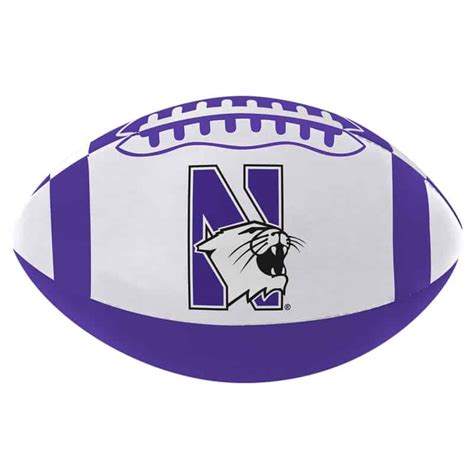 Northwestern Wildcats Softee Football 8.5"