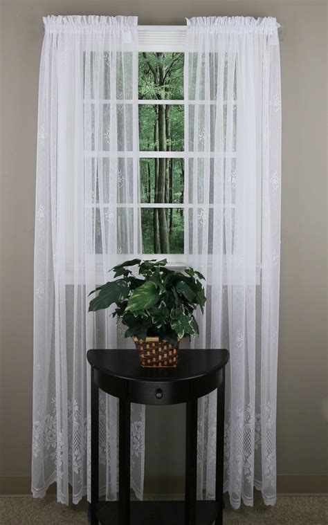 Cameo Rose Lace Country Curtains Curtain Chic Swags Galore