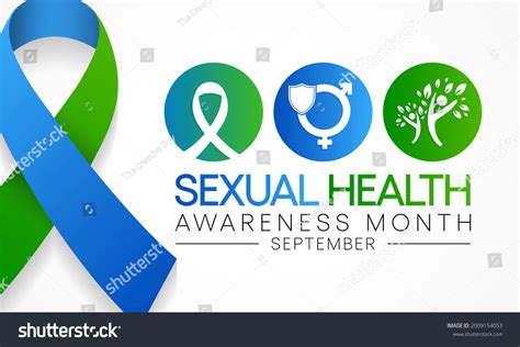 Sexual Health Awareness Month Observed Every Stock Vector Royalty Free