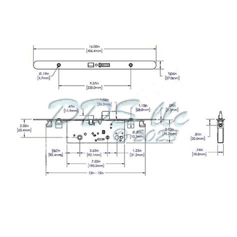 Ashland Hardware Ashland Multi Point Lock 56 246 56 246