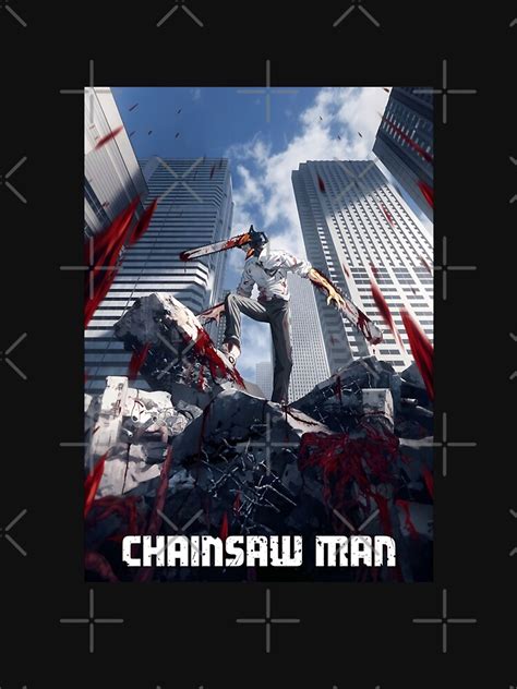 The New Key Visual Chainsaw Man Poster T Shirt For Sale By Mark