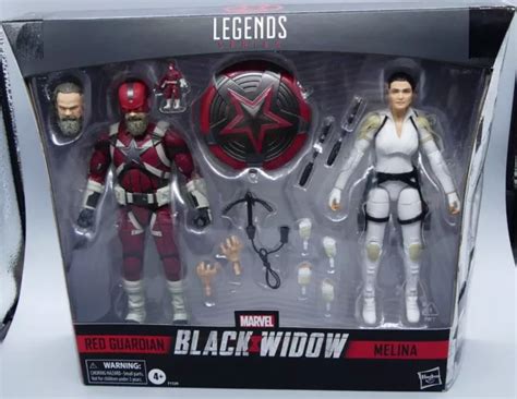 Marvel Legends Black Widow Red Guardian Melina Cm Figuren Set Neu