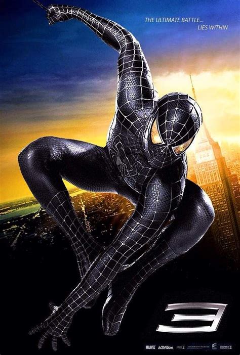 Spider Man 3 Black Suit 2007 Spiderman Marvel Superhero Posters