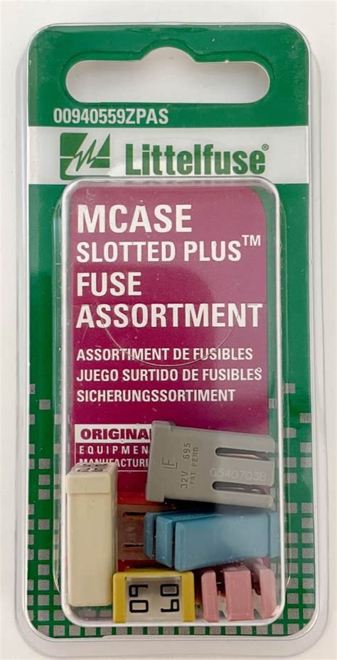 Littelfuse Slotted Mcase V Fuse Asortment Pk Canadian Tire