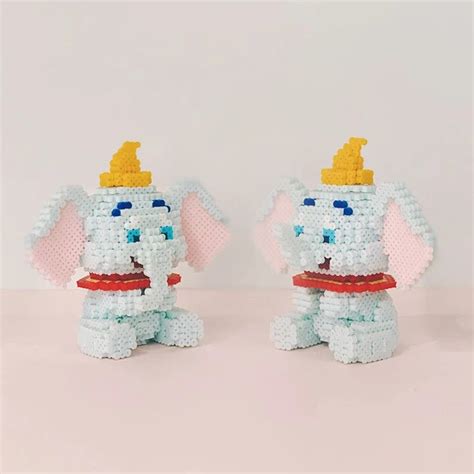 Elephant Dumbo 3D Perler Bead Patterns Digital Instant Etsy México