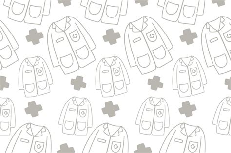 Premium Vector Cute Medical Seamless Pattern Perfect Kids Apparel