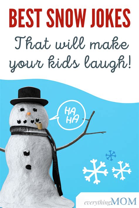 30+ Funniest Snow Jokes for Kids | EverythingMom