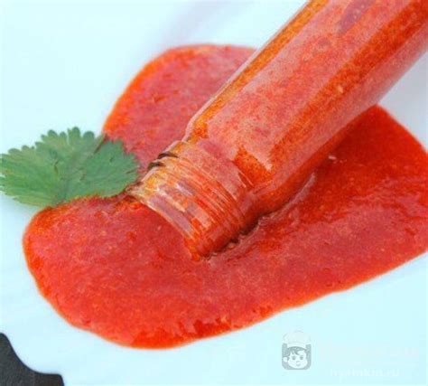 Соус из острого перца рецепт пошаговый с фото - Nyamkin.RU