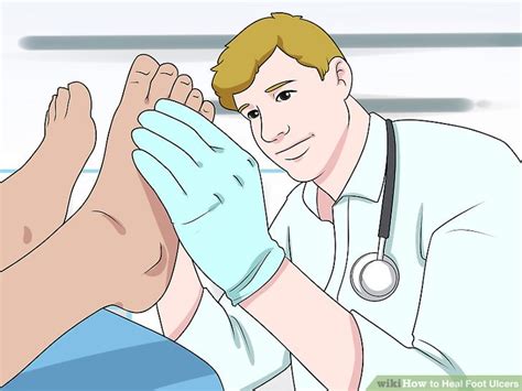 How To Heal Foot Ulcers 15 Steps With Pictures Wikihow