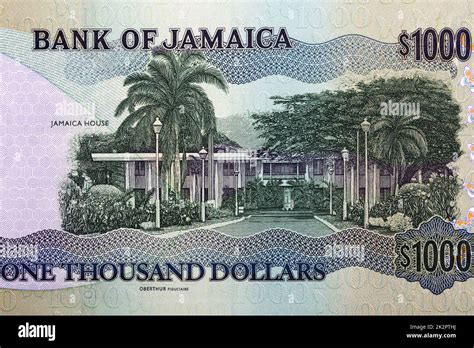 Jamaica House From Money Stock Photo Alamy