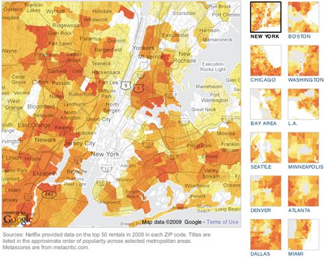 The Geography of Netflix Rentals – FlowingData