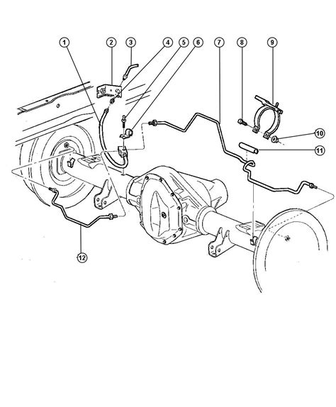 2004 Dodge Ram 1500 Brake System Diagram