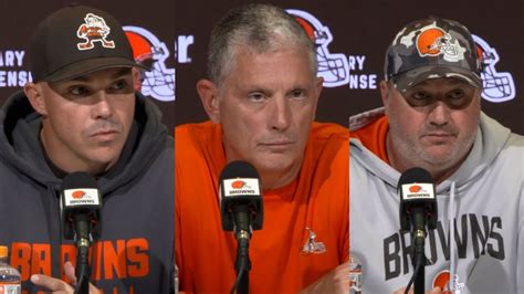 LIVE Coordinators Press Conference Cleveland Browns YouTube