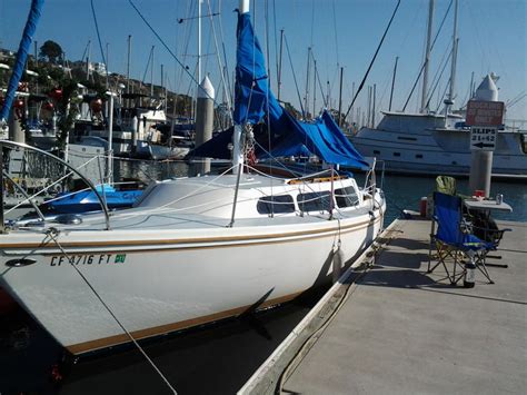 1975 Catalina 27 Traditional Interior Sailboat For Sale In California