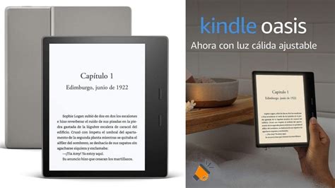 Kindle Oasis Por Sólo 18999€ ¡y 3 Meses De Kindle Unlimited