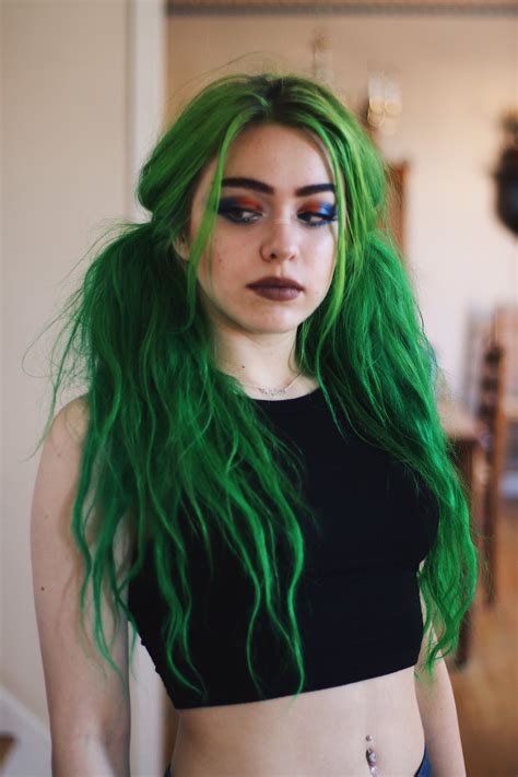 Loading Green Hair Hair Styles Green Hair Colors