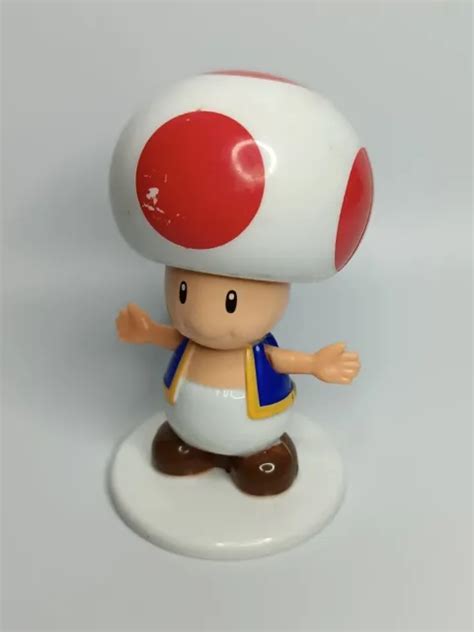 Figurine Nintendo Super Mario Bros Toad Made For Mc Donald Cm Toys