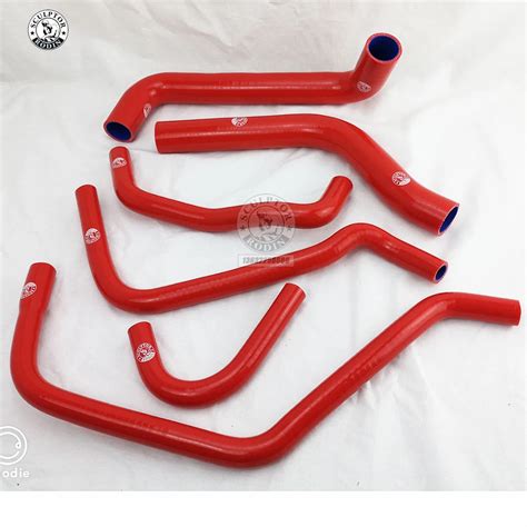 Silicone Radiator Hose For Alfa Romeo 156 2 0 6pcs Red Blue Black