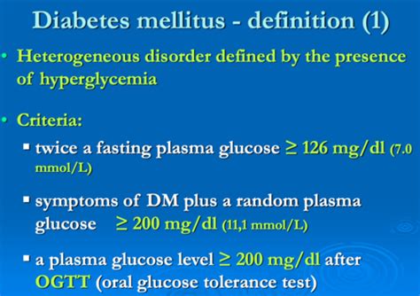 Diabetes Mellitus Flashcards Quizlet