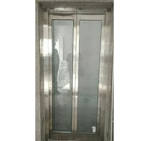 Stainless Steel Elevator Glass Door At Best Price In Dombivli G Star Electrical And Elevator