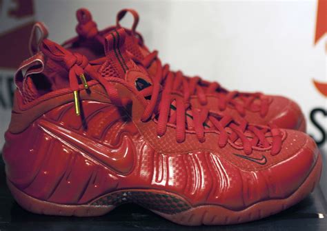 Nikes All Red Foamposites Are A Week Away Sole Collector