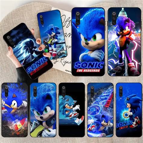 Nbdruicai Animation Sonic The Hedgehog Funda Del Teléfono Carcasa Para Redmi Note 8 8a 7 6 6a 5