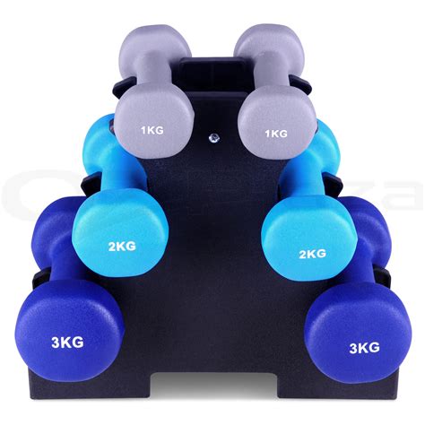 Everfit Dumbbell Weights Rack Set 6 Hand 12kg Exercise Fitness Gym Dumbells 9350062027844 | eBay