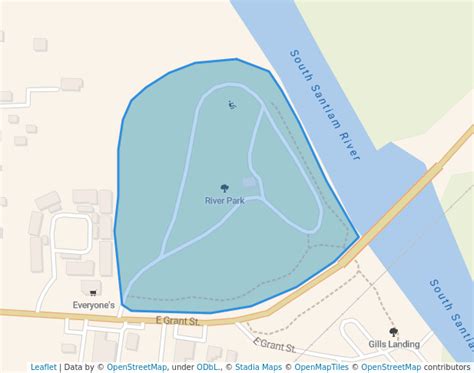 River Park In Lebanon Map And Routes