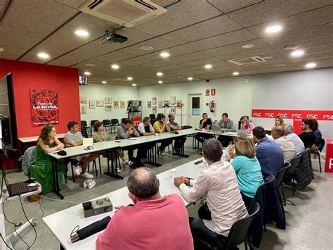 Psc Comarques Lleida On Twitter Primera Trobada Post Eleccions Dels