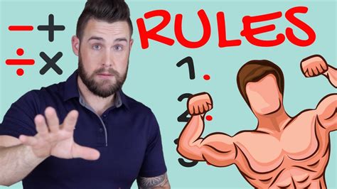 The 5 Rules Of Muscle Gain Gain Mass Fast Youtube