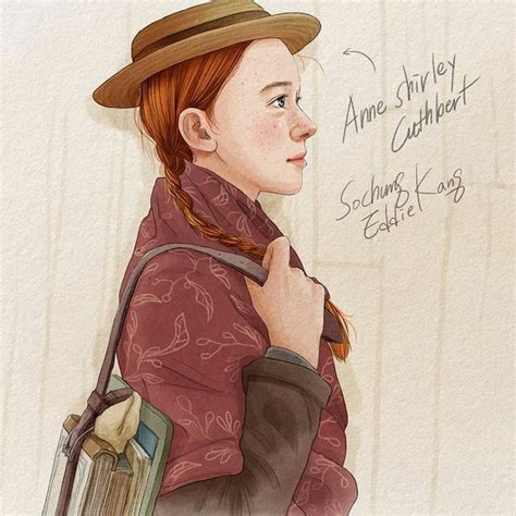 Anne Shirley Zodiac Leo Art Anne Green Gilbert And Anne Cuthbert