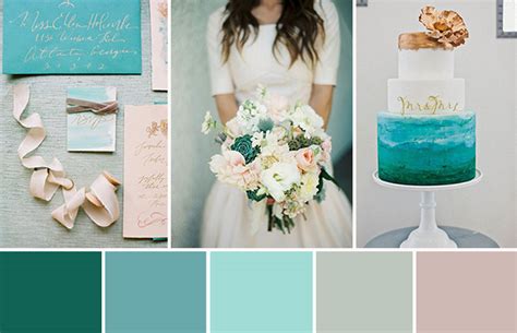 An Aqua and Teal Wedding - How to Create Perfection