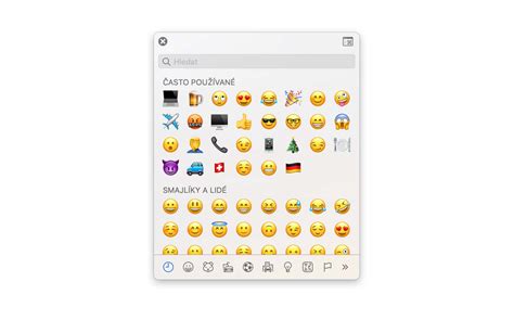 První Mac Jak napsat emoji na Macu zkratka pro smajlíky a další