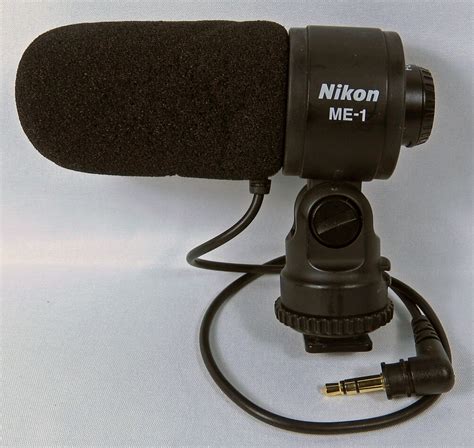 Nikon ME-1 Stereo Microphone Sold: Nikon ME-1 Features Water/dust ...