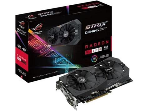 Placa Gráfica ASUS Radeon RX 470 Gaming AMD 4 GB DDR5 Worten pt