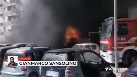 Taranto 2 Incendio Durante I Lavori