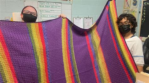 Lexington Prison Inmates Crochet Blankets For Homeless Youth