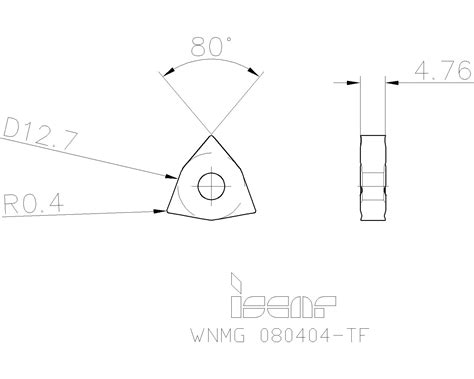 Iscar Cutting Tools Metal Working Tools Wnmg Tf Wnmg