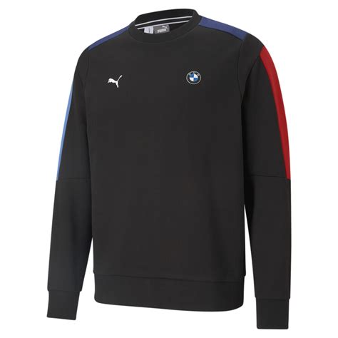 Толстовка BMW M Motorsport Crew Neck Men's Sweater | 10 - Black | Puma