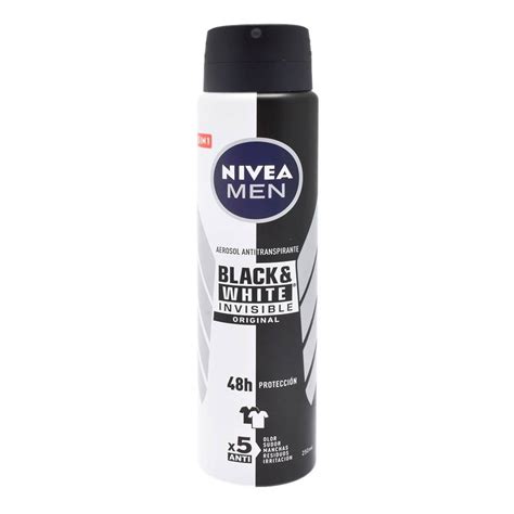 Antitranspirante Nivea Men Black White Invisible Original En Aerosol