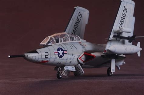 Tf 9j F9f 8t Cougar Trainer Us Navy Marines By Kitty Hawk Models